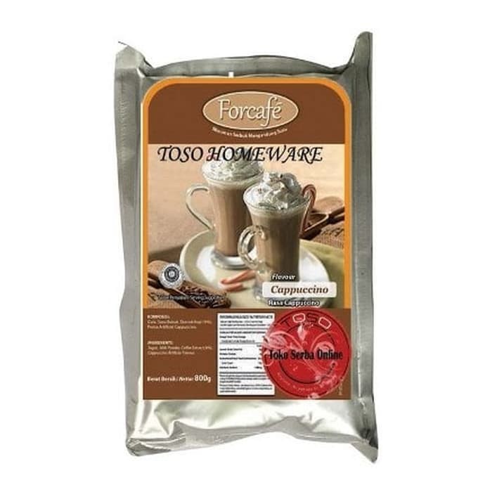 

Produk Forcafe Frappe Powder Cappucino Bubuk Minuman Flavoured