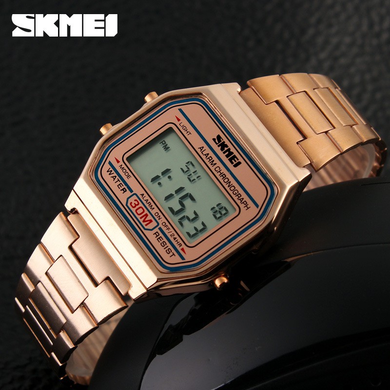 SKMEI Jam Tangan EMWS3FRG Digital - DG1123 - Rose Gold