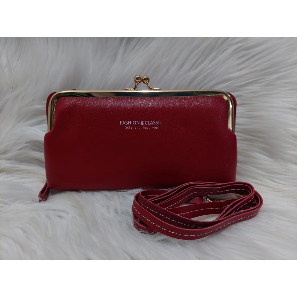 JX 683B  Dompet Selempang Wanita - Dompet Import Terbaru - Dompet Kualitas Premium