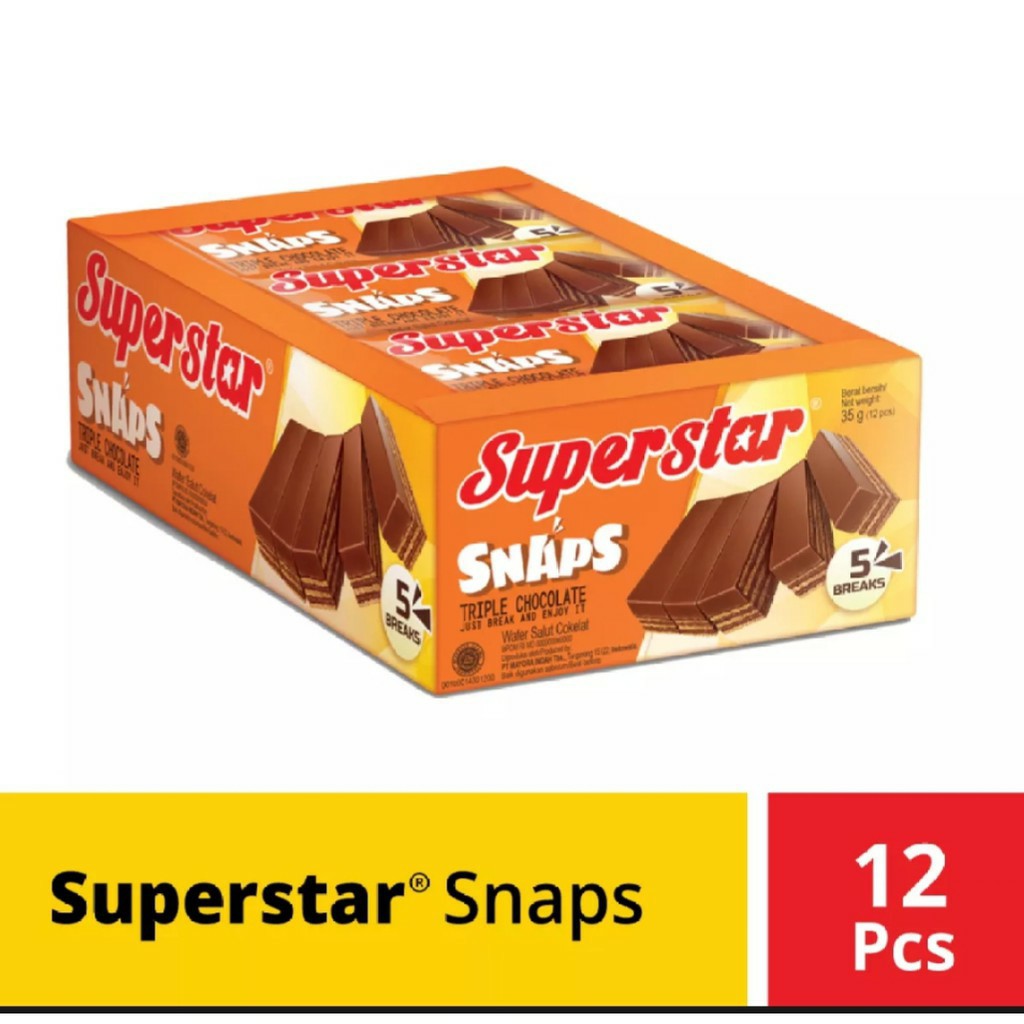 

Superstar snaps 12pcs