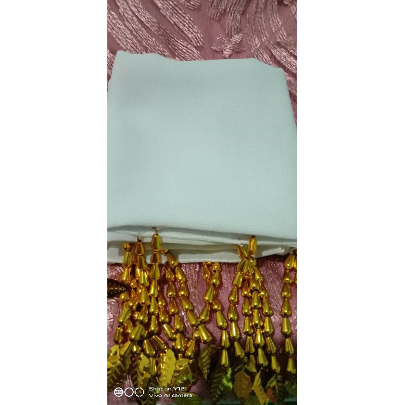 sampur/selendang tari-Putih