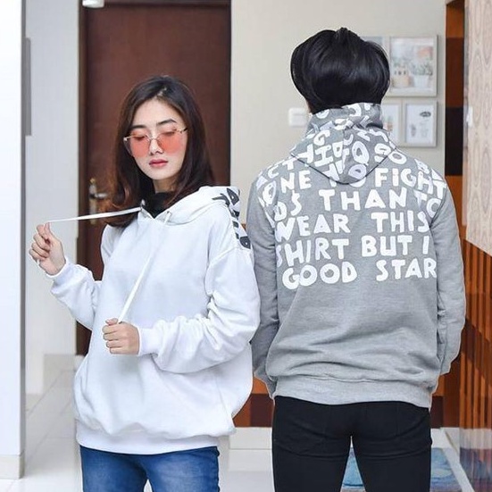 Good Start l Sweater Hoodie Pria dan Wanita