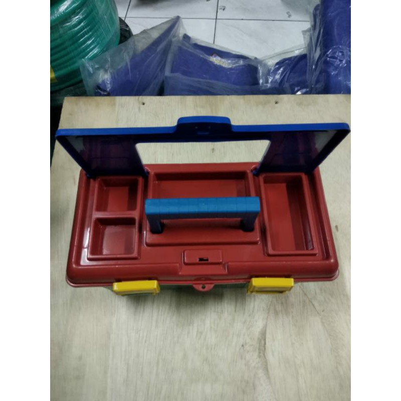 TOOL BOX PLASTIK 10 INCH MPH PRO/TEMPAT ALAT PERKAKAS TOOL BOX KIT