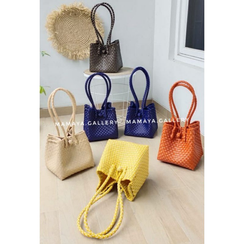 

Tas Jali /Jally Bag kotak/box premium pastel short handle