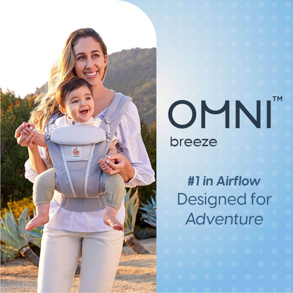 Ergobaby Omni Breeze Baby Carrier | Gendongan Anak