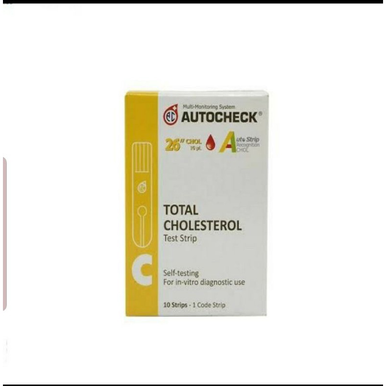 Strip AutoCheck Cholesterol. strip Autocheck Kolesterol