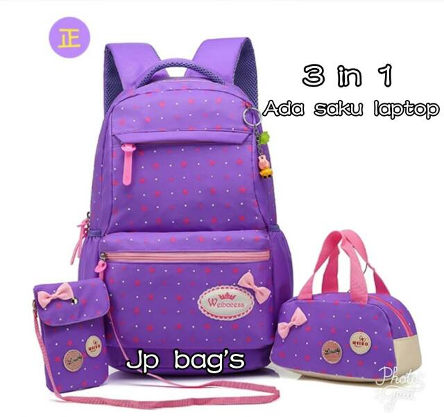 Tas rangsel 3 in 1 bintang Tabur