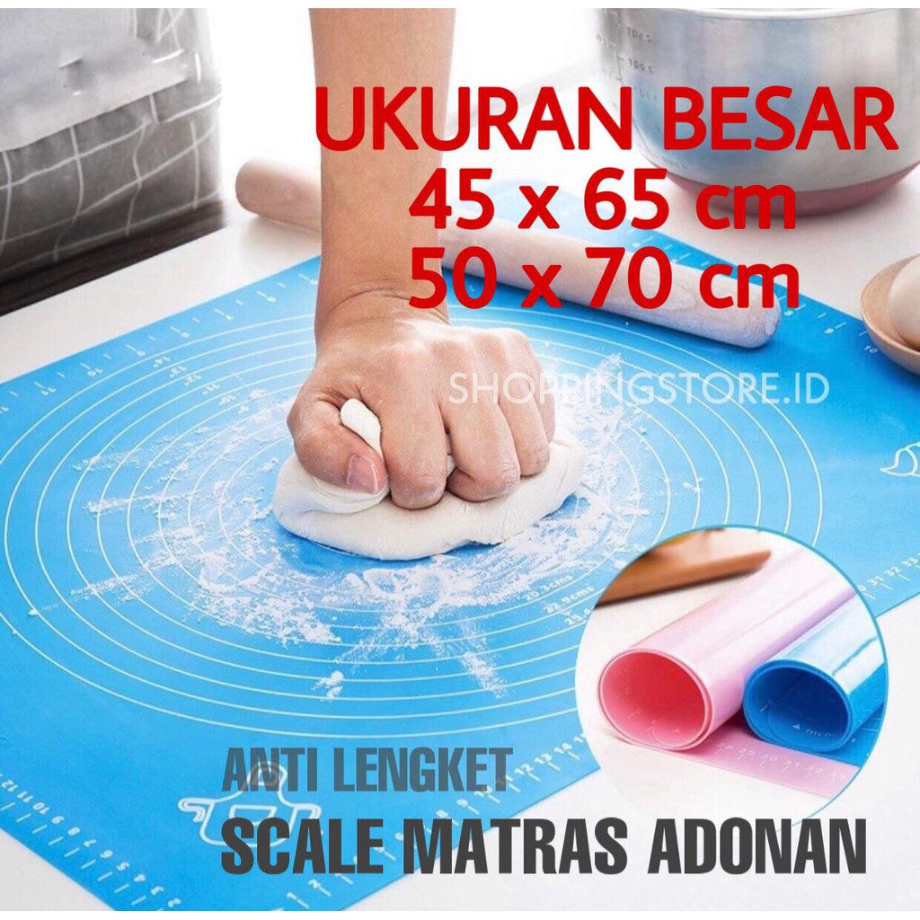Paling Murah Alas Adonan Kue Alas Tatakan Adonan Silikon Tatakan Baking Roti Alas Serbaguna aKJB7LI6Y698r