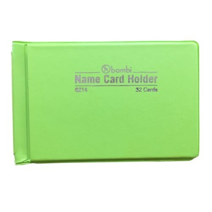 

BAMBI Name Card Holder 16 Lembar 32 Cards 6214