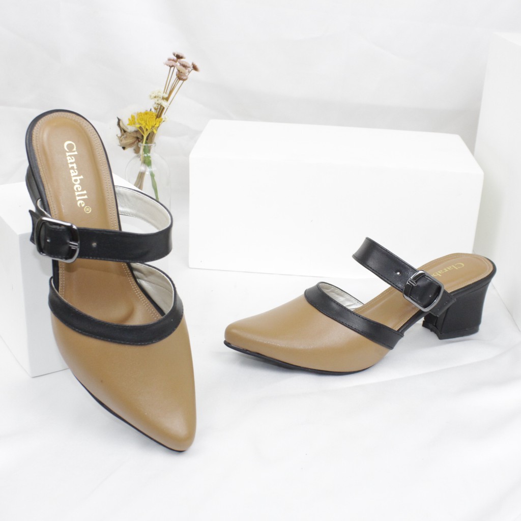 Clarabelle Karessa Sandal Heels Wanita 5 cm