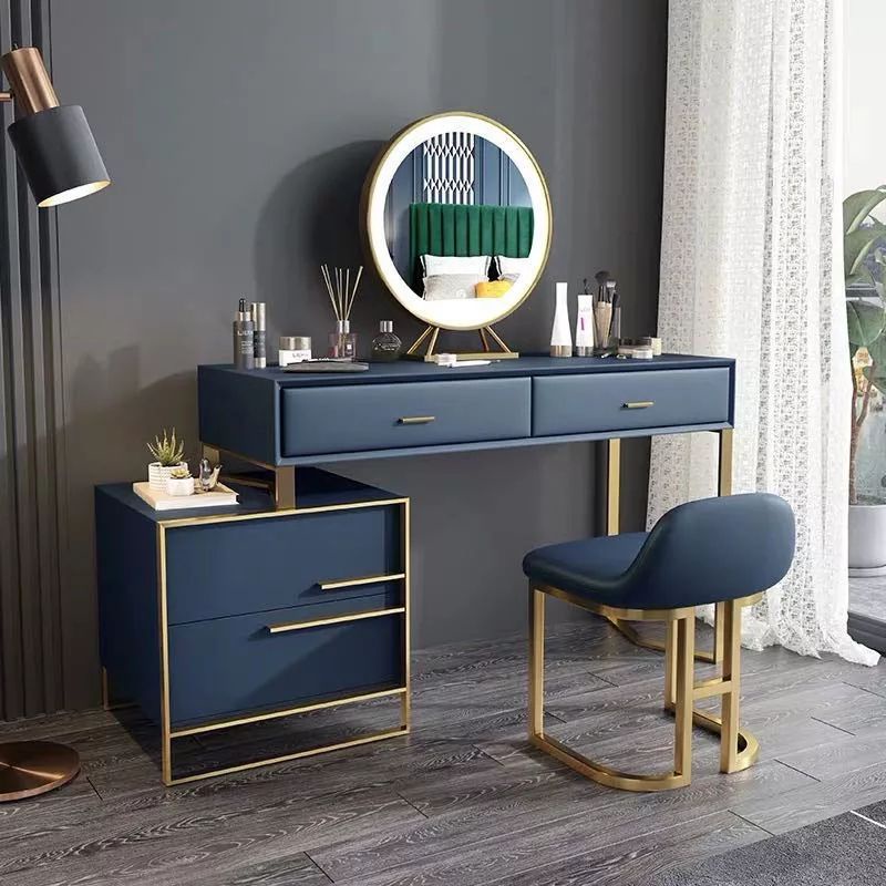 FurnitureSet Tolet Meja Rias Make Up Dandan Kosmetik Vanity Mirror Dressing Table estetik Aesthetic 