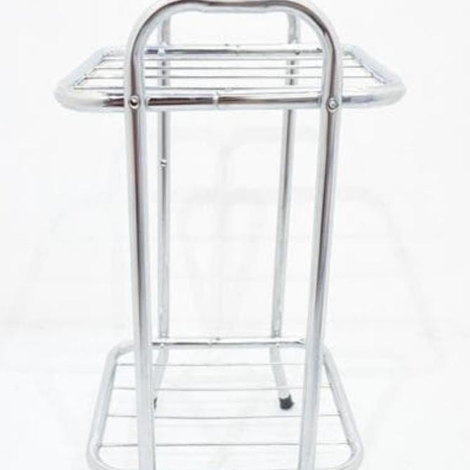 MEJA DISPENSER STAINLESS / RAK DISPENSER / KAKI SERBAGUNA MAGIC COM