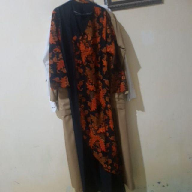 Baju Gamis Batik Fathaya Sogan