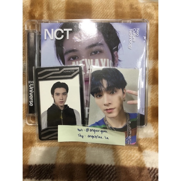 NCT JEWEL UNIVERSE SET COVER HENDERY PHOTOCARD XIAOJUN