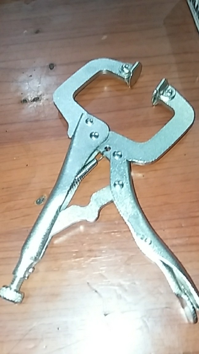 Tang Buaya Jepit Catok Kunci Mini Lock Plier C Clamp Swivel Lock