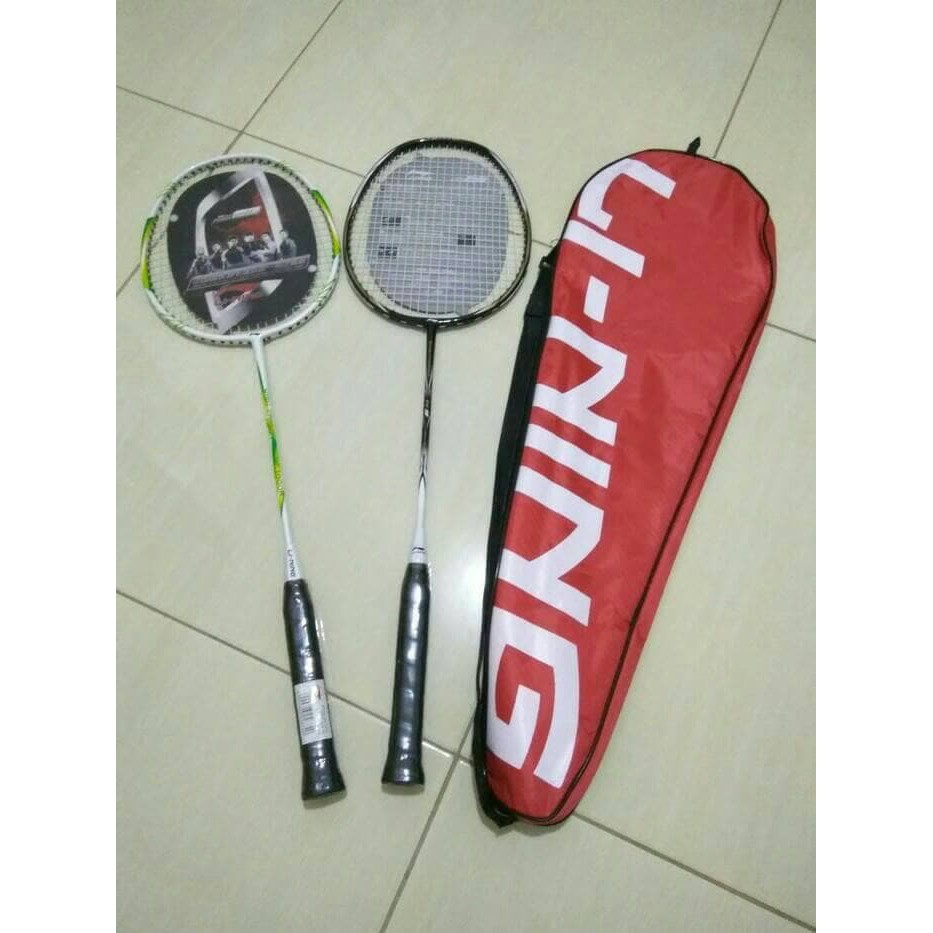 SUPER PROMO RAKET BADMINTON SENAR LINING / RAKET LINING SENAR ORIGINAL