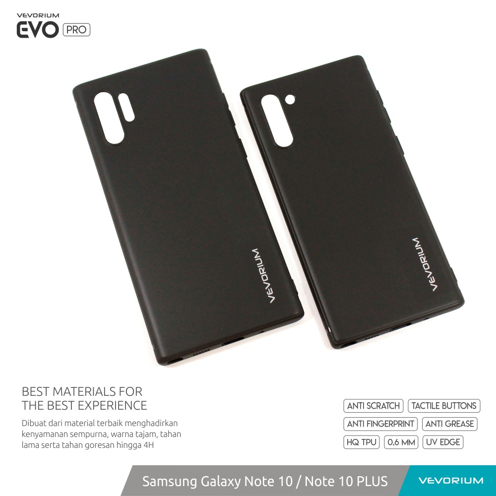 VEVORIUM EVO PRO Samsung Galaxy Note 10 PLUS Note 10 Biasa Soft Case Softcase