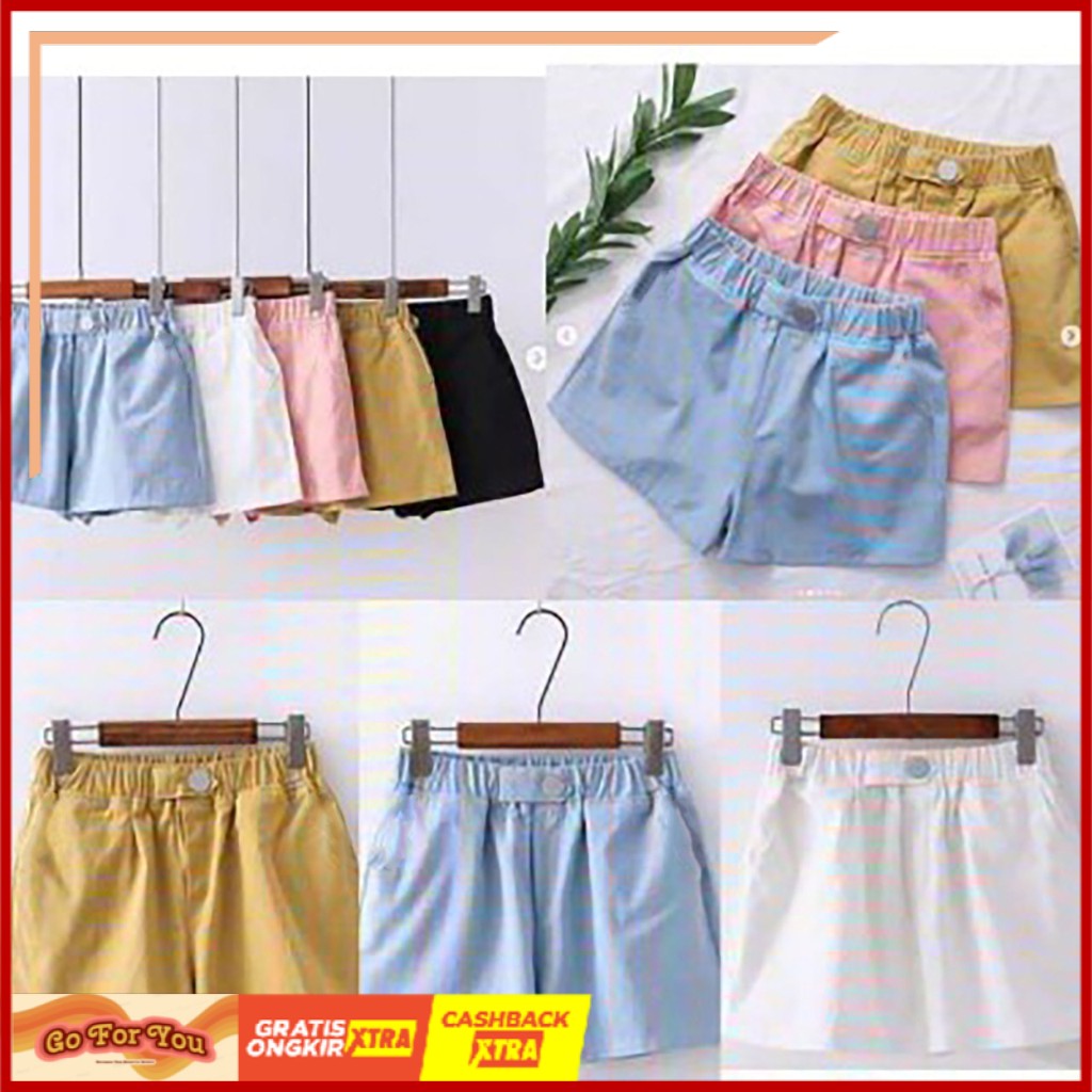 Bichon pants - celana pendek bichon - bahan crepe [Goforyou]