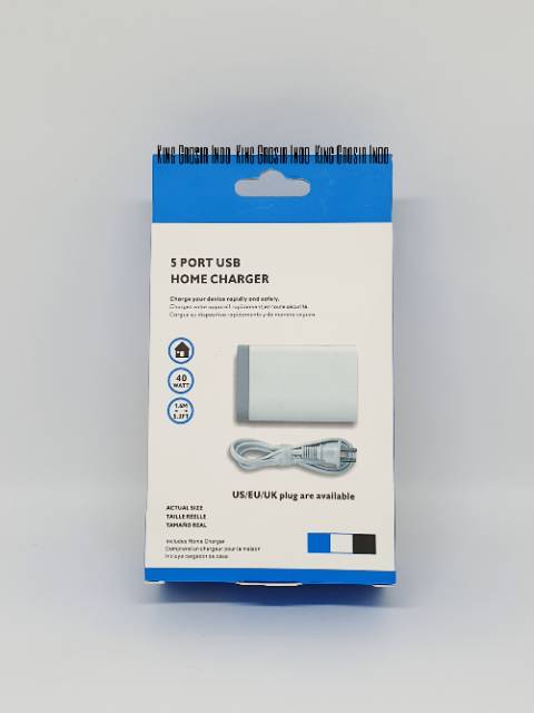 CHARGER MULTI 5 PORT USB UNTUK SEMUA MERK HP SMARTPHONE IPHONE IPAD