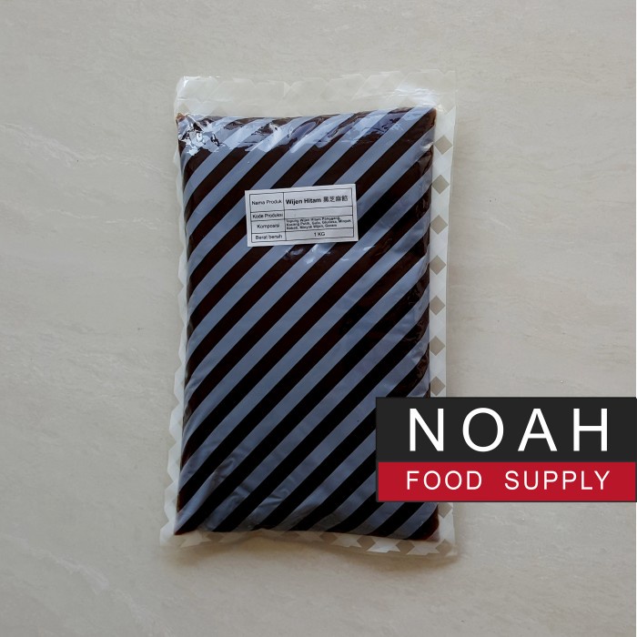 

FILLING TAUSA WIJEN HITAM BLACK SESAME PASTE ISIAN MOONCAKE ROTI 1 KG