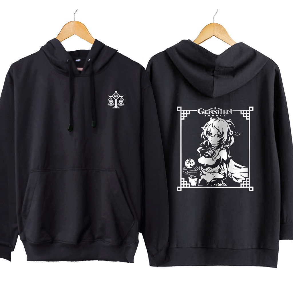 Jaket hoodie jumper japan game GANYU liyue - GENSHIN IMPACT  material cotton fleece