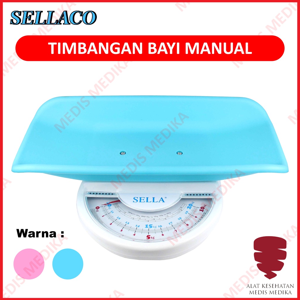 Timbangan Bayi Manual Sella Infant Baby Scale Jarum Ukur Berat Badan