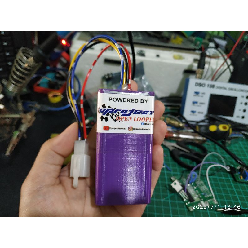 Vproject Open Looper Rasa Piggyback 3 Level RPM Versi Bluetooth