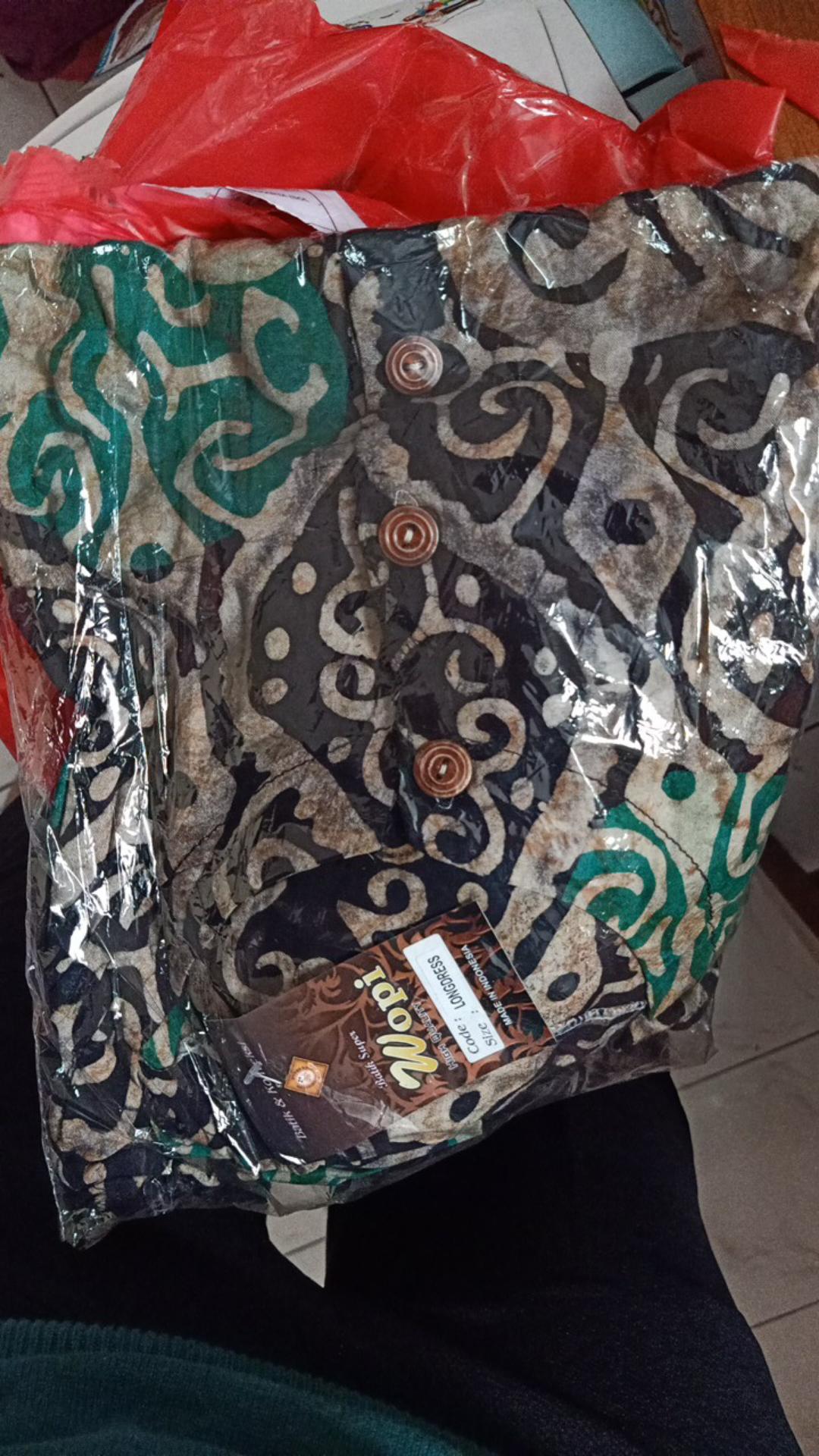 Long Dress Daster Batik Pekalongan 11