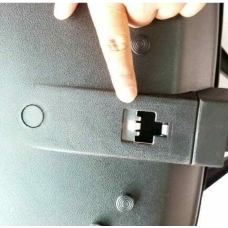 GIVI Sparepart E19 E20 Besi Push Button Bawah Box Plate Bolt GIVI