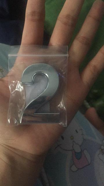 Plat Sign Nomor Pintu/alamat Rumah Modern Desain Angka Arab 0-9 Glossy