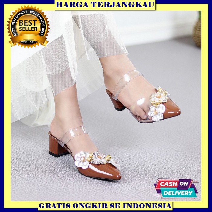 Sendal Kondangan Termurah Sandal Hak Tinggi Import Sepatu Hak Tinggi Wanita Hils Remaja Kekinian Sep