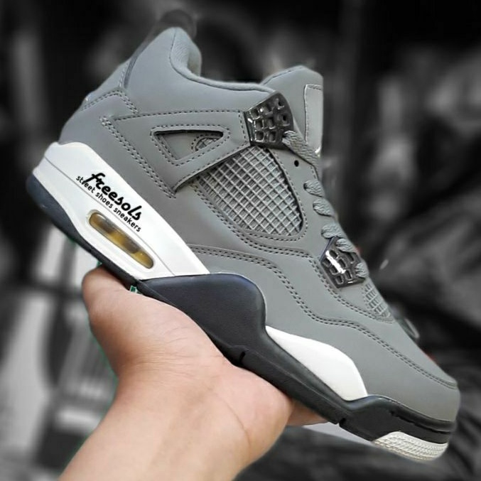 gray jordans