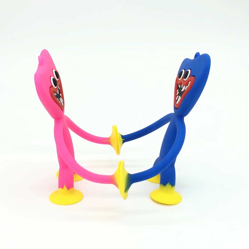Gantungan Kunci Huggy Wuggy Poppy Playtime Bahan Silica Gel Handmade Diy Untuk Hadiah Ulang Tahun