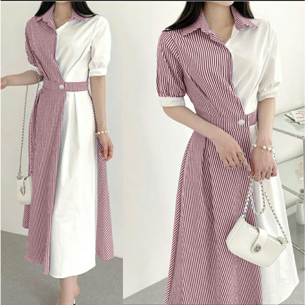 JYACOLECTION-DRESS NATAL TERBARU-DRESS CASUAL-DRESS WANITA REMAJA-DRESS KEKINIAN-GAUN NATAL TERBARU