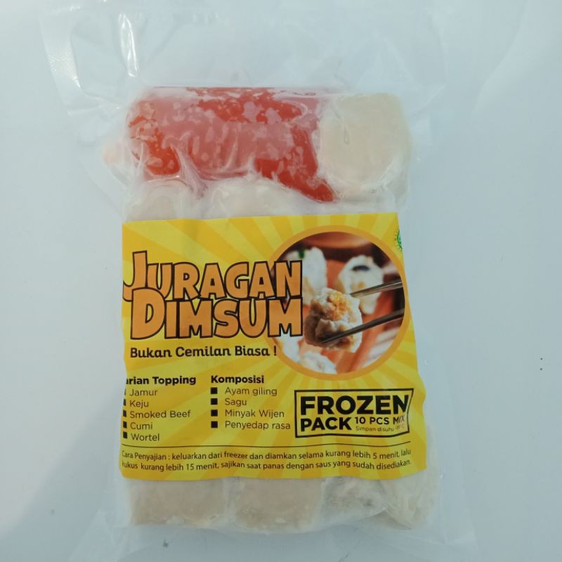 

dimsum ayam isi 10 mix juragan