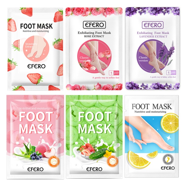 EFERO Masker Kaki dan tangan Peeling / Foot And Hand Mask Peel Off / Grosir Kosmetik