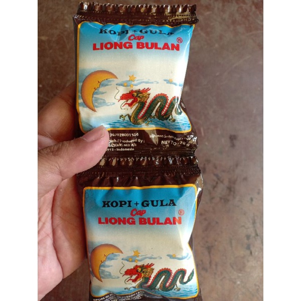 

Kopi Liong Bulan + Gula isi 20 sachet