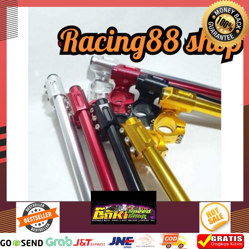 MURAH stang jepit ninja r rr vixion satria fu rxk sonic cbr cb150 model 10derajat DKT Thailand