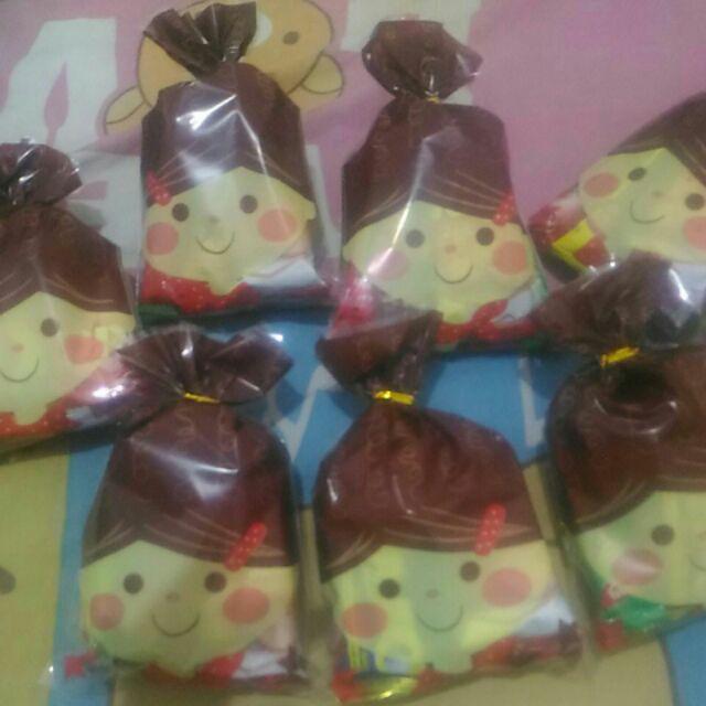 Plastik Ikat Cookies Kue Snack Fancy Packaging Kode P 113 & P 114 Uk 12x20 Cm 1pak Isi 20pcs