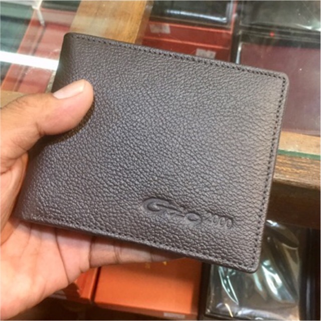 Dompet lipat biasa pria bahan kulit asli berkualitas motif jeruk #dompet #dompetpria #dompetcowok