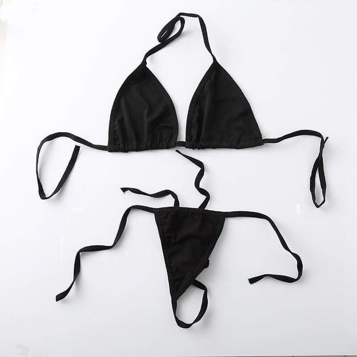 Sexy Bra G String Set Bikini Lingerie tali thong bra B026