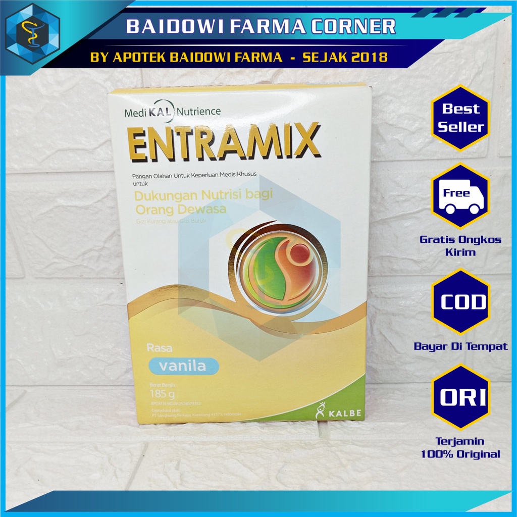 

ENTRAMIX 185 GRAM RASA VANILA