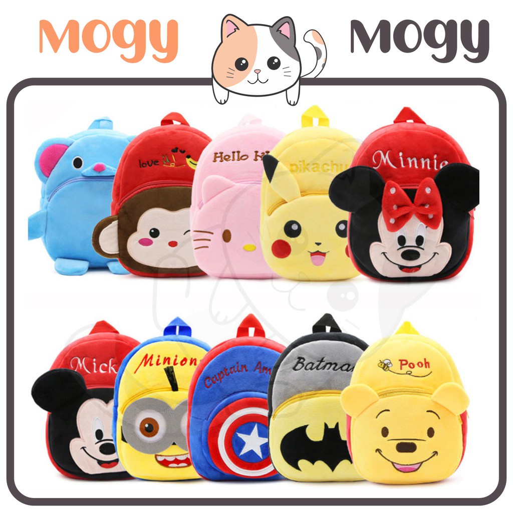 MOGYMOGY MG1367 Tas Anak Karakter Tas Ransel Anak Sekolah Backpack Mini Motif