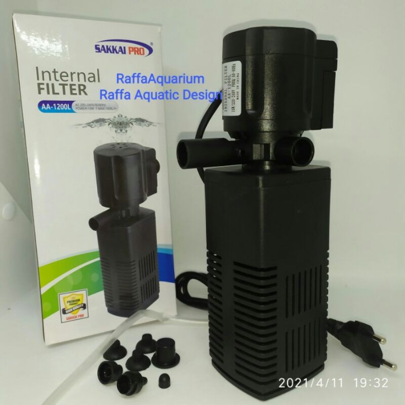 SAKKAI PRO AA 1200 L INTERNAL FILTER AQUARIUM AQUASCAPE
