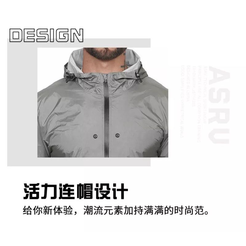 GHOYOUR - JAKET CAGOULE ASRV Saku Doraemon Lightweight Wind &amp; Waterproof Unisex Sportwear