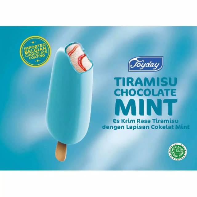 

JOYDAY Ice Cream Tiramisu Chocolate Mint (1 karton = 20 pcs)