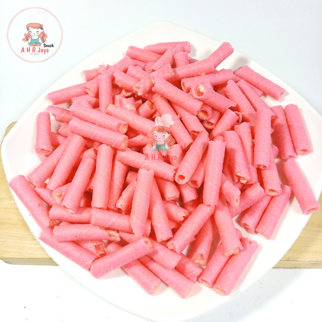 

Astor Mini Stroberi 1kg | Wafer Astor Stroberi | Astor Kiloan / Stick Wafer Roll Mini
