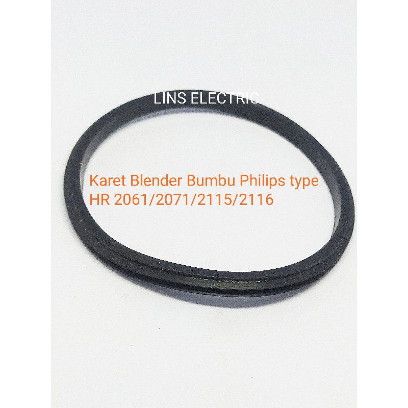 Karet Blender Bumbu Philips (type HR 2115, 2116, 2061, 2071