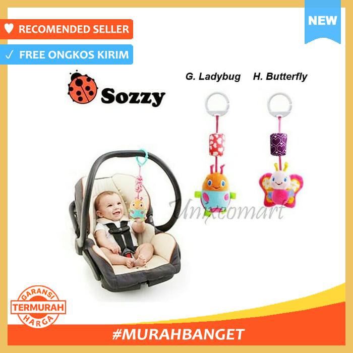MAINAN BAYI / MAINAN GANTUNG / MAINAN GANTUNG STROLLER RATTLE BAYI CAT
