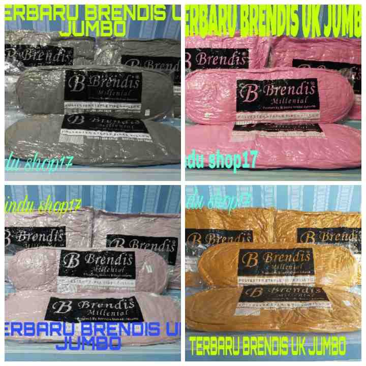 (RS)BANTAL DAN GULING BRENDIS MILLENIAL JUMBO 2 PASANG